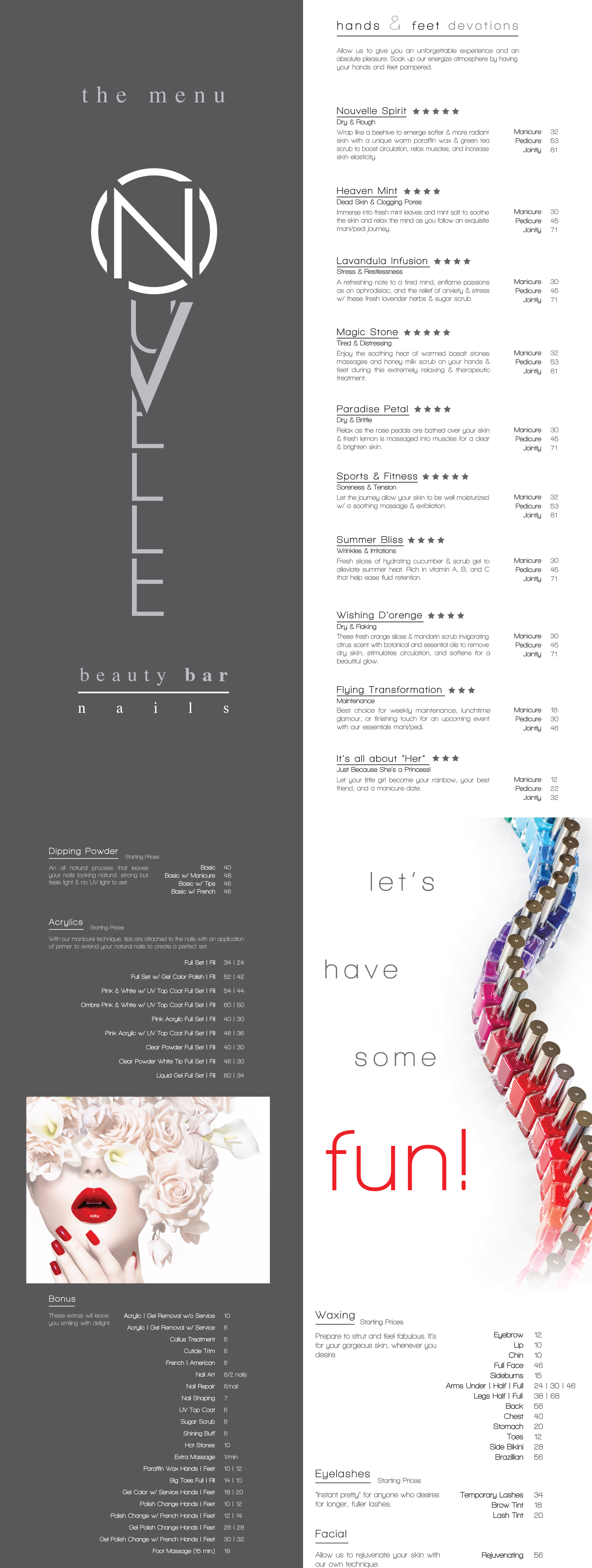 Nouvelle-Menu